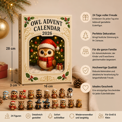24-Tage Eulen-Adventskalender
