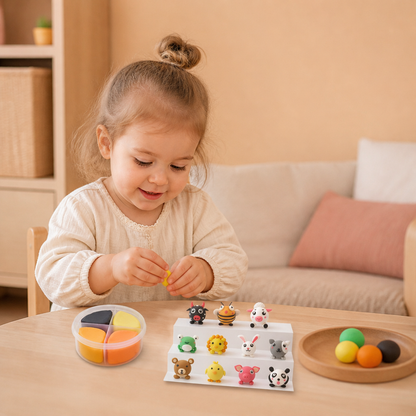 DIY-Lufttrocknendes Ton-Bastelset für Kinder