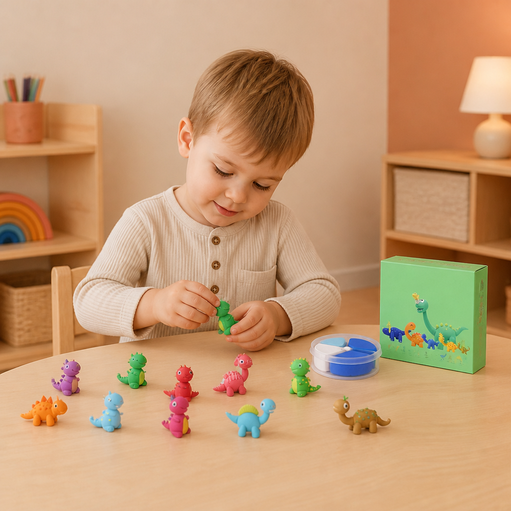 DIY-Lufttrocknendes Ton-Bastelset für Kinder