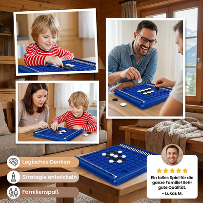 Umklapp Logik Familien Strategiespiel für Kinder