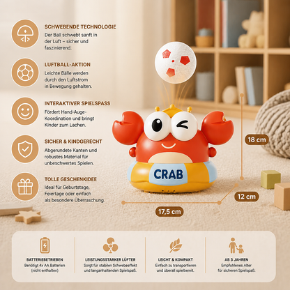 Elektrisches schwebendes Krabbenball-Spielzeug für Kinder