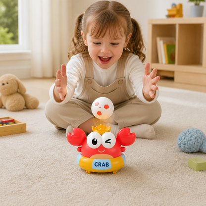 Elektrisches schwebendes Krabbenball-Spielzeug für Kinder