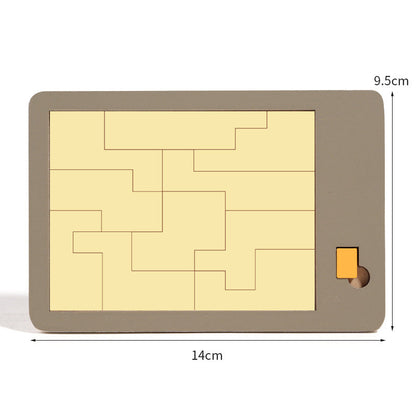 Tangram Rätsel Puzzle Spiel aus Holz