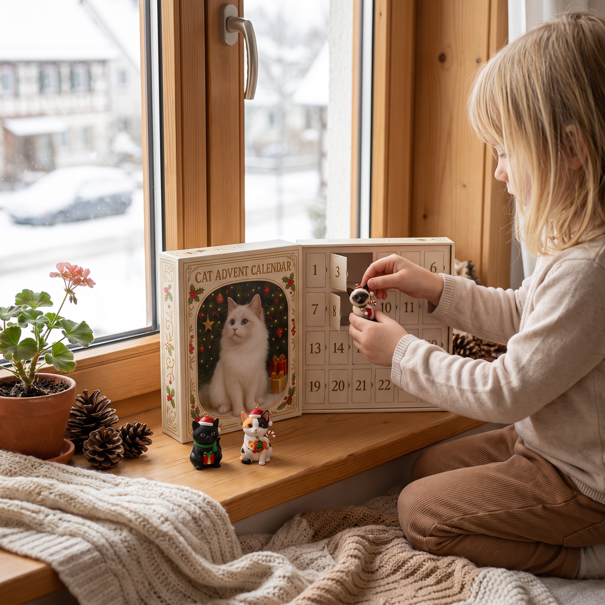 24-Tage Katzen Adventskalender