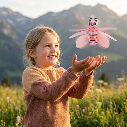 Handgesteuertes fliegendes Bienen-Spielzeug mit Bewegungssensor & LED-Lichtern