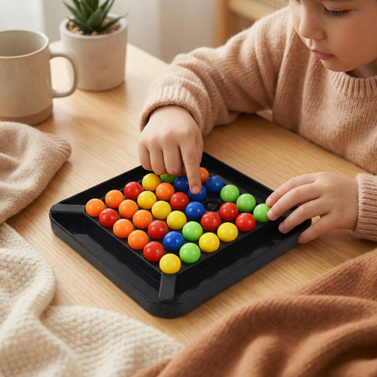 Farben Match Logikspiel – Interaktives Kugel-Denkspiel für Kinder & Erwachsene