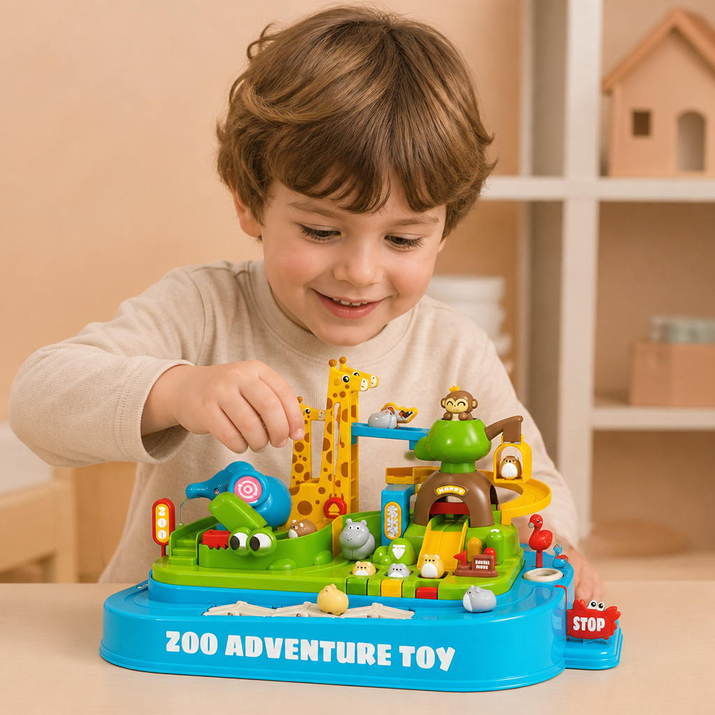 Zoo Abenteuer Schienenspielzeug