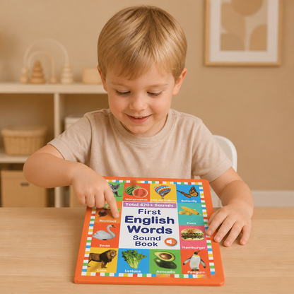 Interaktives Englisch-Soundbuch für Kinder – Antippen, Anhören & Spielerisch Lernen