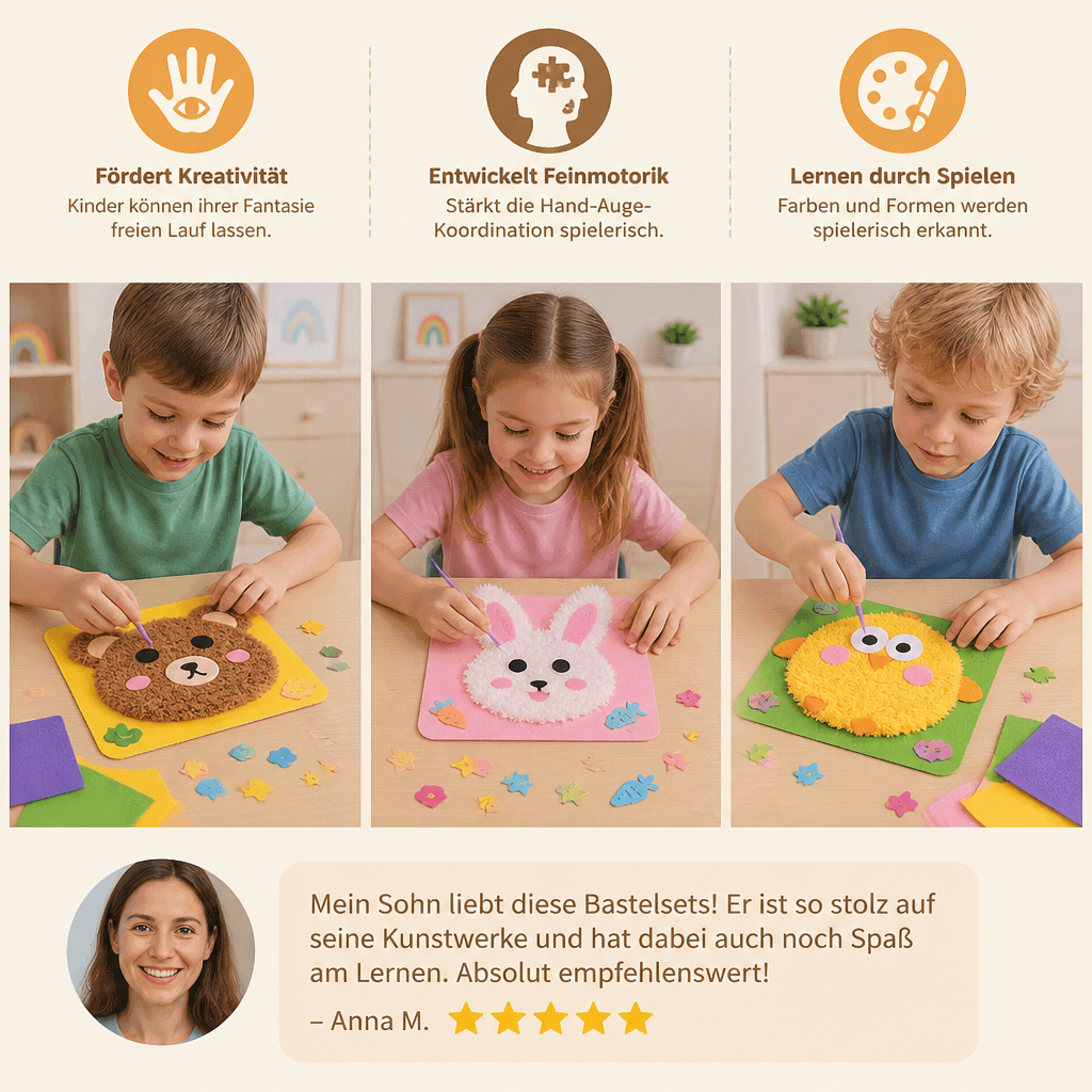 Kreatives Bastelset für Kinder