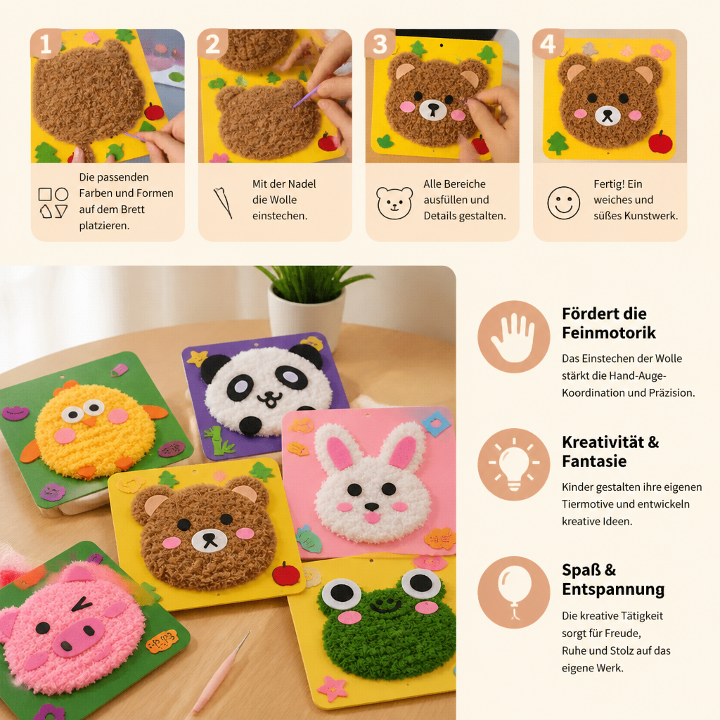 Kreatives Bastelset für Kinder