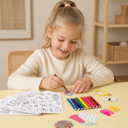 DIY-Schrumpfkunst-Set für Schlüsselanhänger & Charms für Kinder