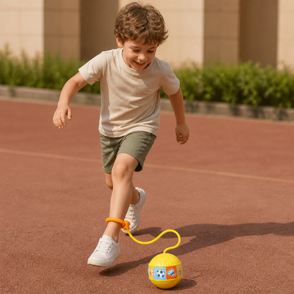 Interaktives Skip-Ball-Knöchelspielzeug für Kinder