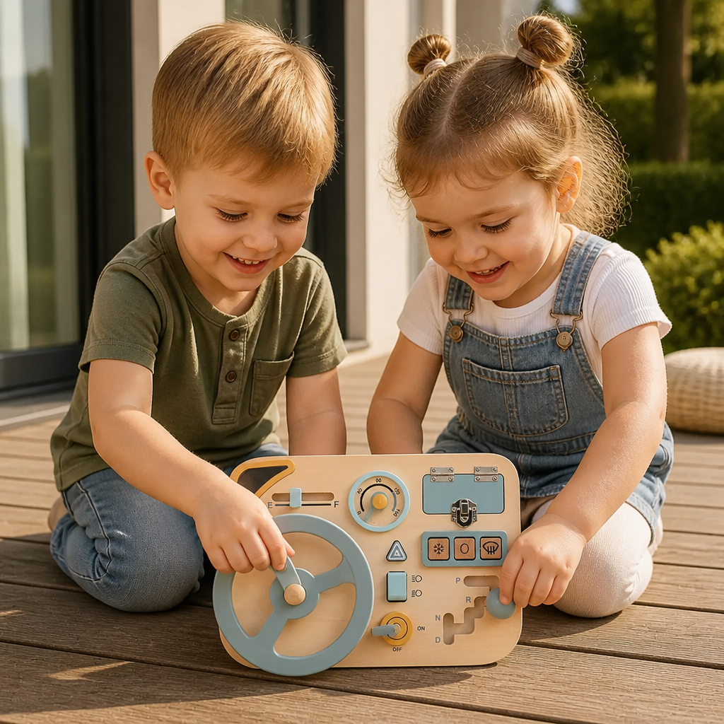Entdecker-Lenkrad - Montessori-Steuerung