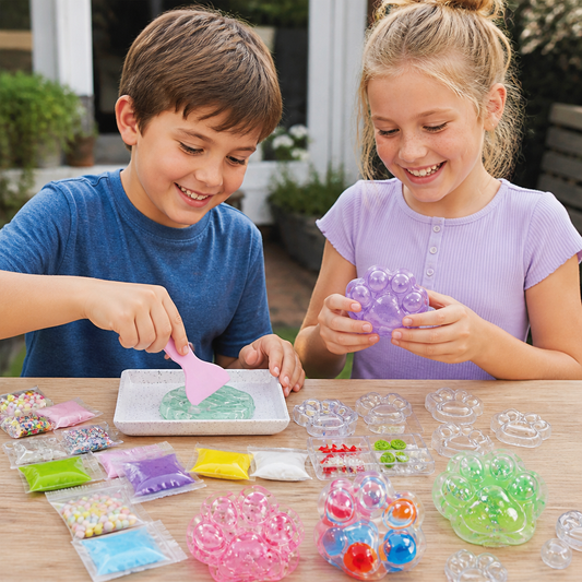 DIY-Anti-Stressball-Bastelset für Kinder – Eigene Squishy-Sensorikbälle herstellen