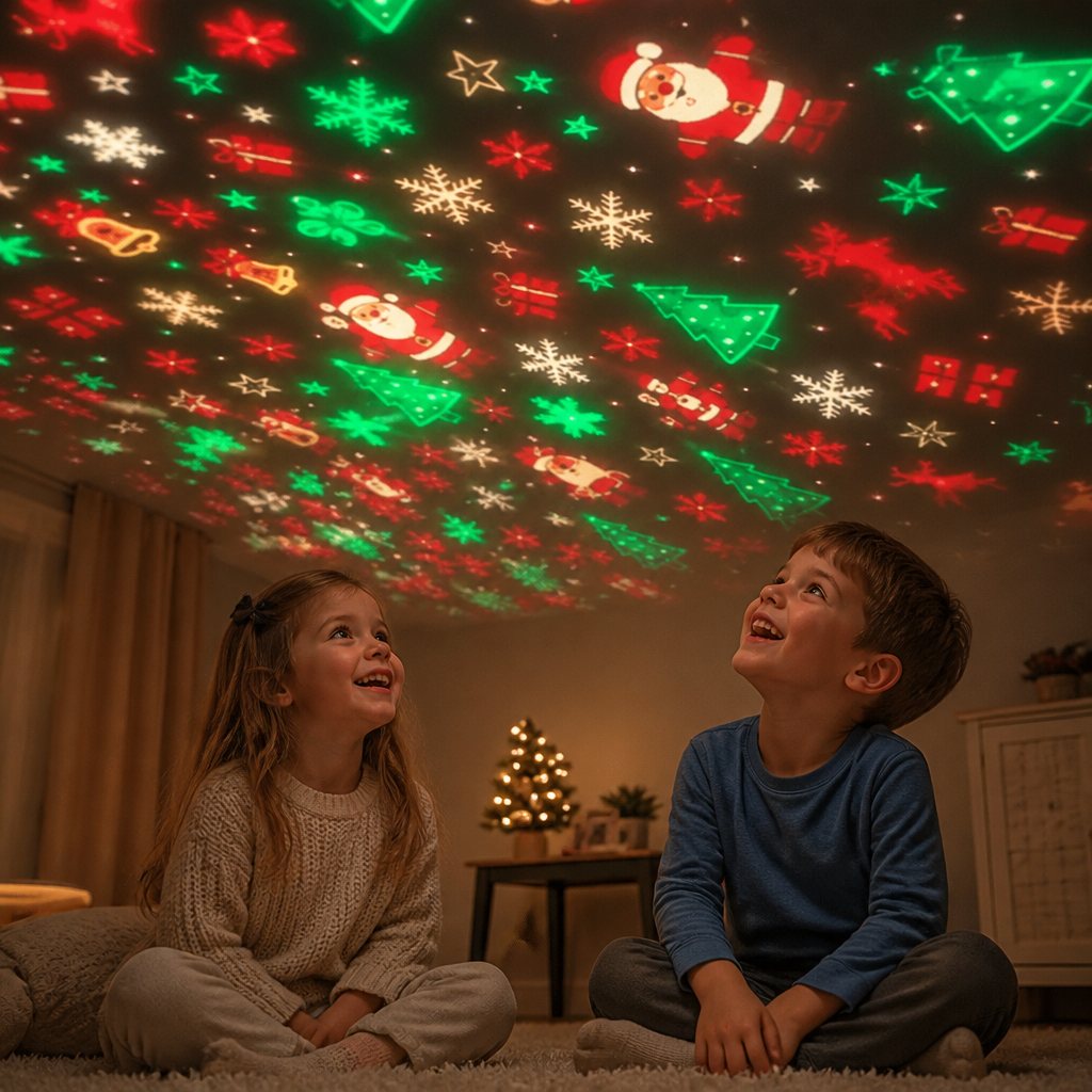 Weihnachtsbaum-Projektorlampe