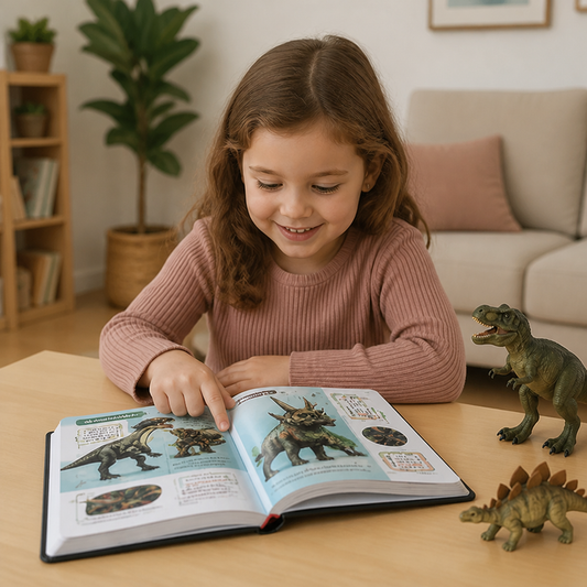 Interaktives sprechendes Dinosaurier-Enzyklopädie-Buch