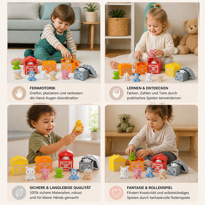 Montessori Farben & Zahlen Farm