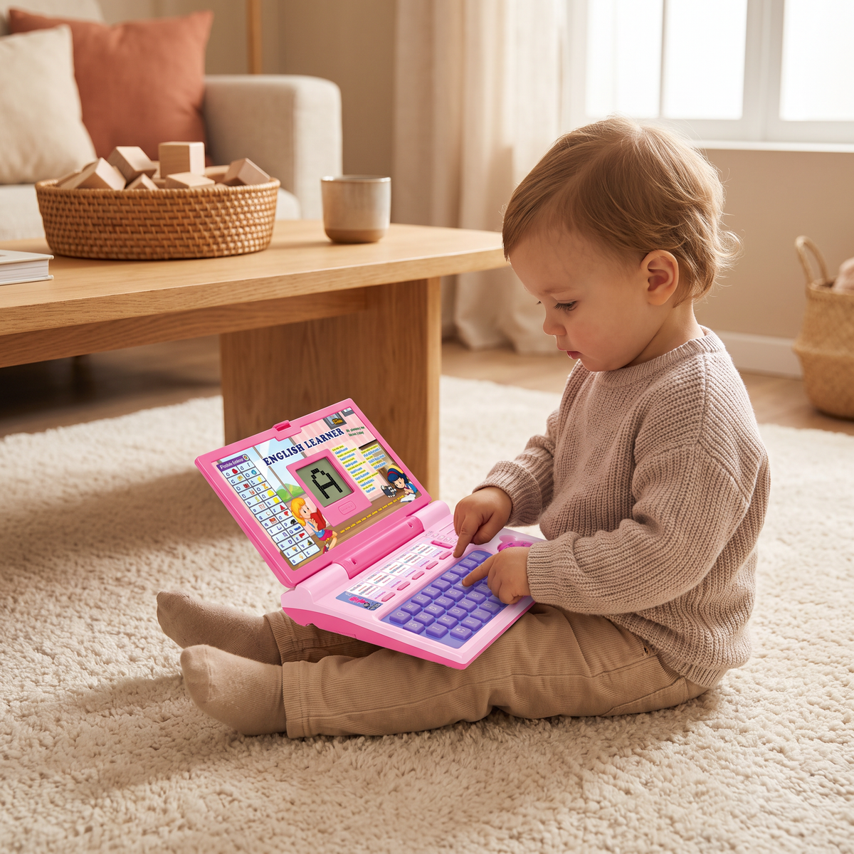 Interaktiver Lern-Laptop für Kinder