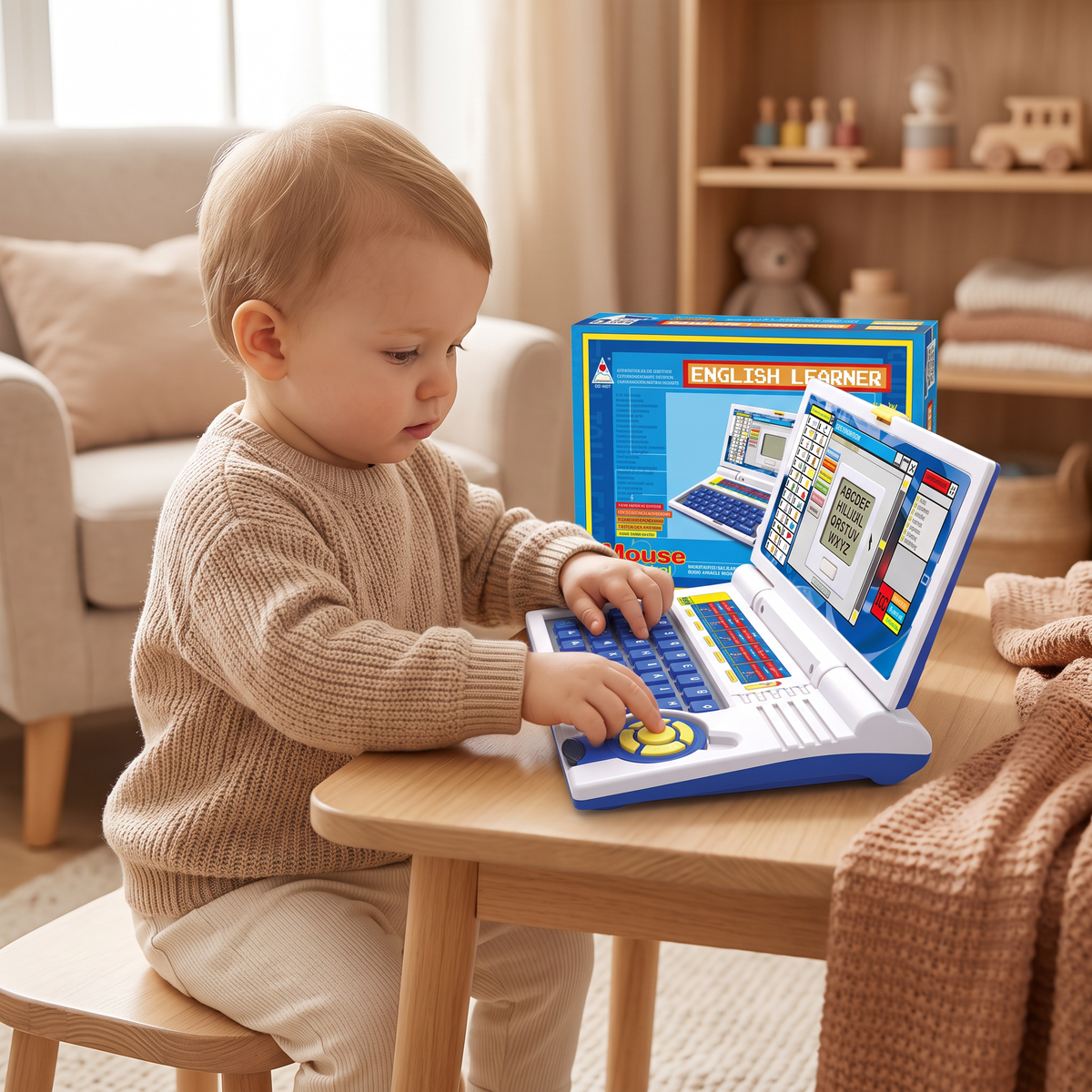 Interaktiver Lern-Laptop für Kinder