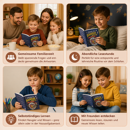 100.000 Warum-Fragen – Fragen & Faktenbuch für Kinder
