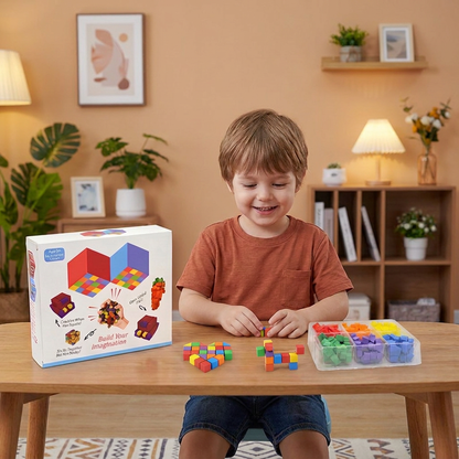 Kreative sensorische Klebewürfel – Sticky Cubes