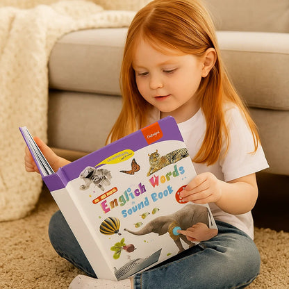 Englisch-Lernbuch ⎜ Interaktives Hörbuch für die frühe Sprachentwicklung und den Aufbau des Wortschatzes