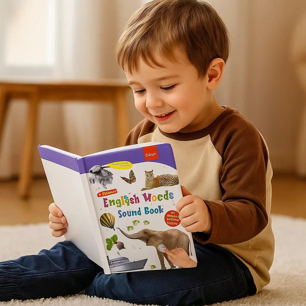 Englisch-Lernbuch ⎜ Interaktives Hörbuch für die frühe Sprachentwicklung und den Aufbau des Wortschatzes