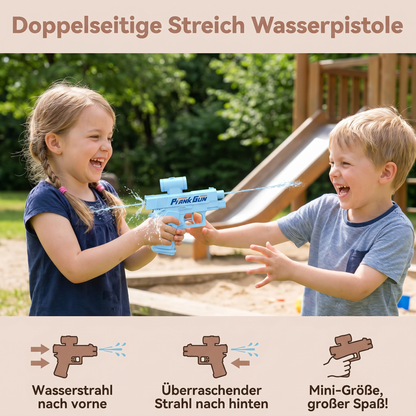 Doppelseitige Streich Wasserpistole für Kinder – Mini Spaß Wasserspielzeug