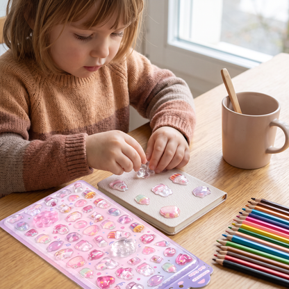 3D-Pfoten-Sticker – Niedliche weiche Puffy-Sticker für Kinder