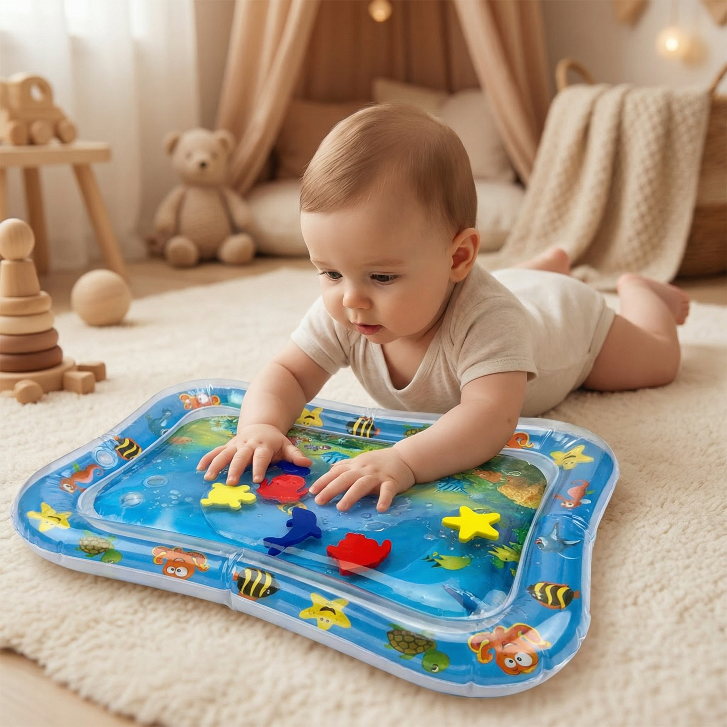 Wassermatte – Bauchlage Zeit für Kinder