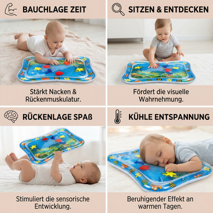Wassermatte – Bauchlage Zeit für Kinder