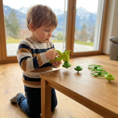 5-in-1 Gyro-Lernspielzeug – Dreh-, Balance- & Stapelspiel für Kinder