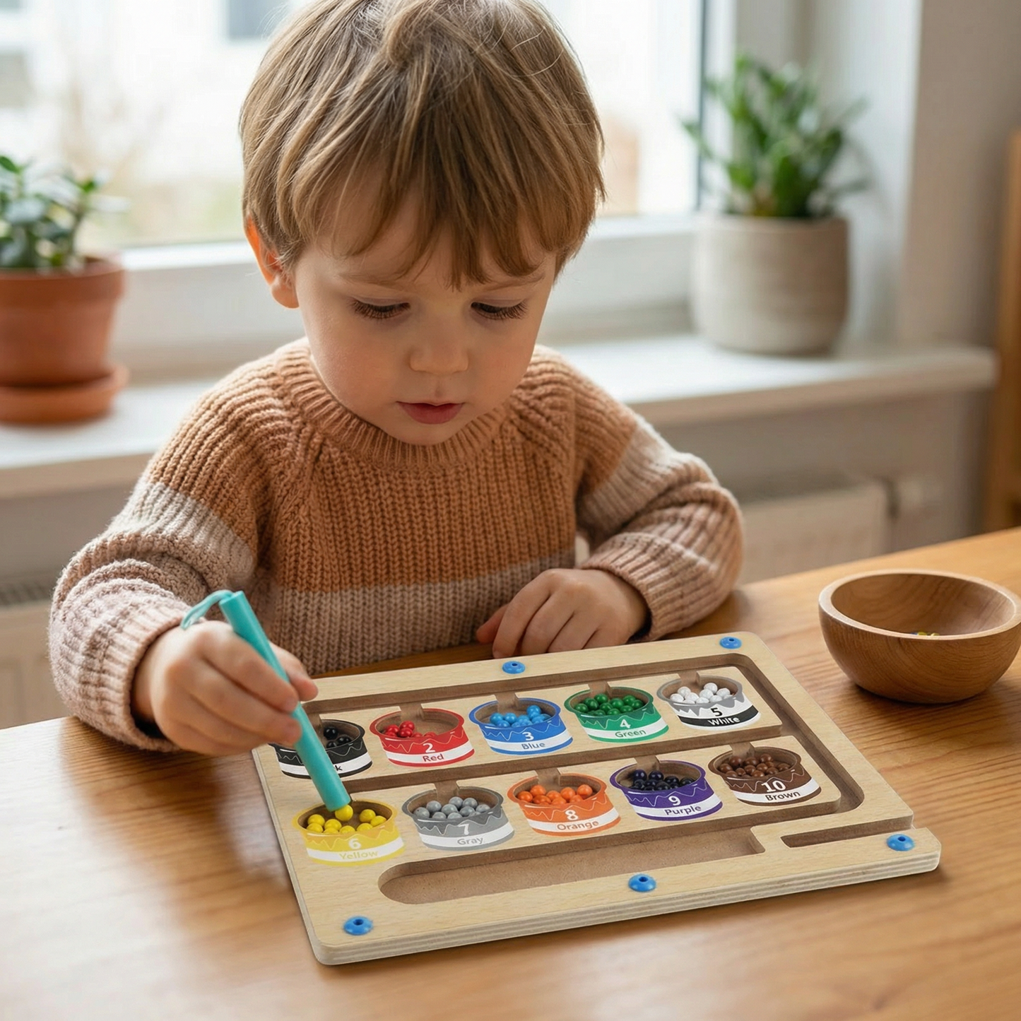 Montessori Magnetlabyrinth