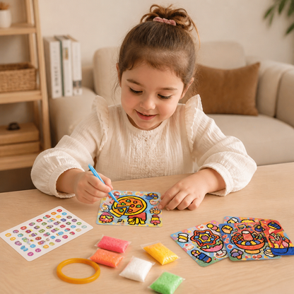 DIY-Knet-Sticker-Bastelset für Kinder