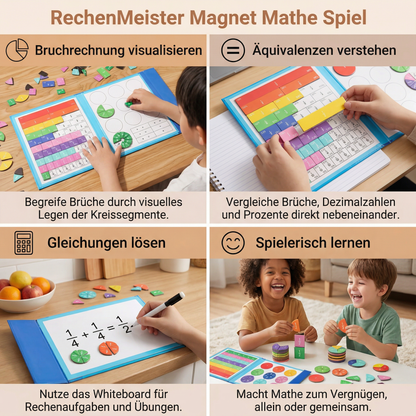 RechenMeister Magnet Mathe Spiel