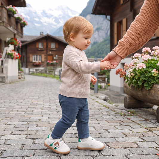 Atmungsaktive Lauflernschuhe für Babys & Kleinkinder – Weiche, rutschfeste Sohle