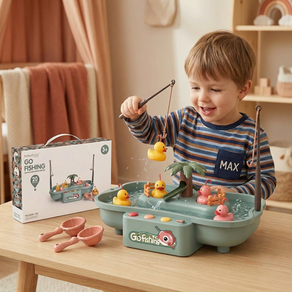Interaktives Angelspiel für Kinder – Wasserspielzeug Set für gemeinsamen Spielspaß