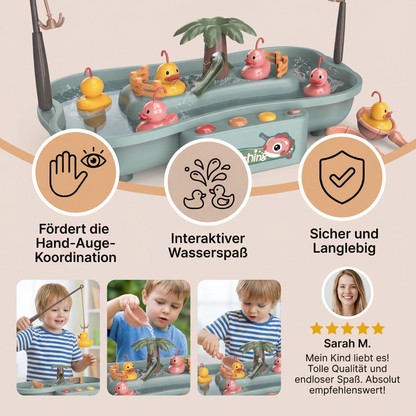Interaktives Angelspiel für Kinder – Wasserspielzeug Set für gemeinsamen Spielspaß