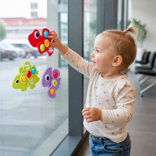 Dinosaurier-Saugnapf-Kreisler für Babys & Kleinkinder