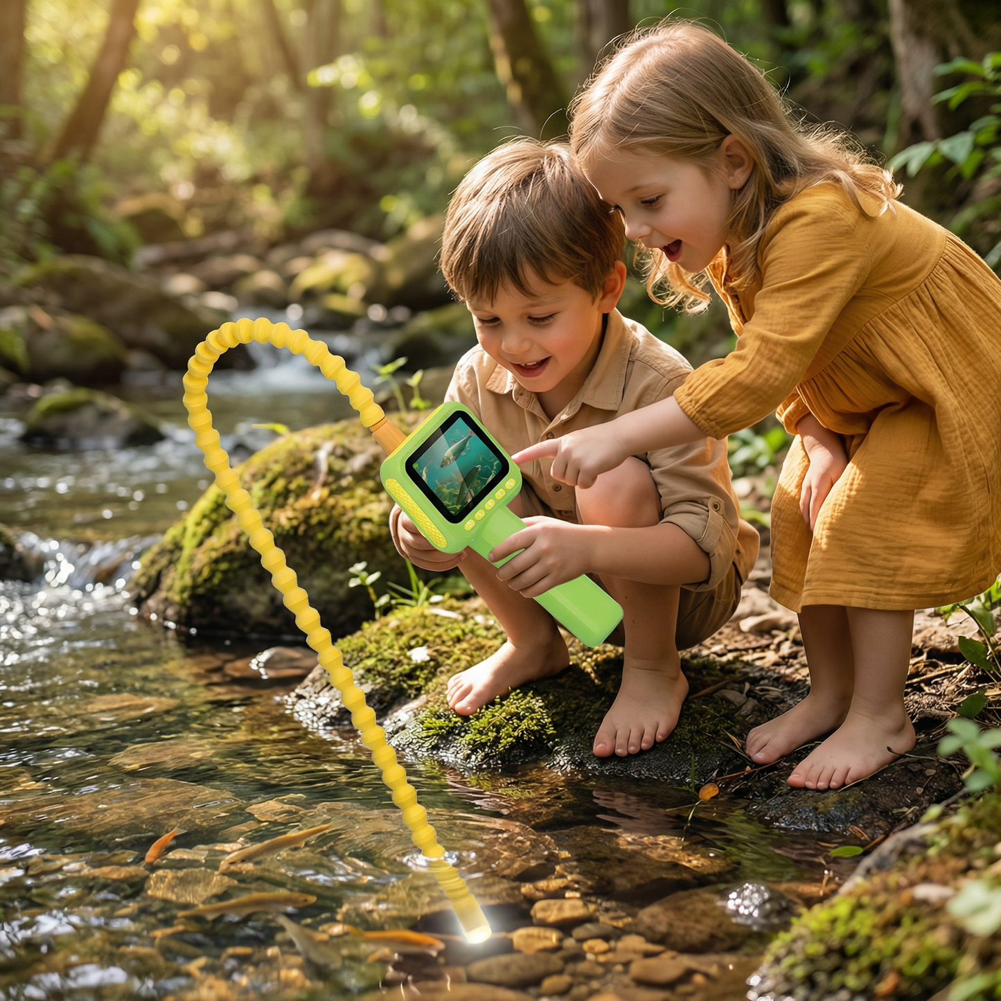 Chind Entdecker Kamera – Unterwasser & Natur Entdeckungs-Spielzeug mit Licht & Display