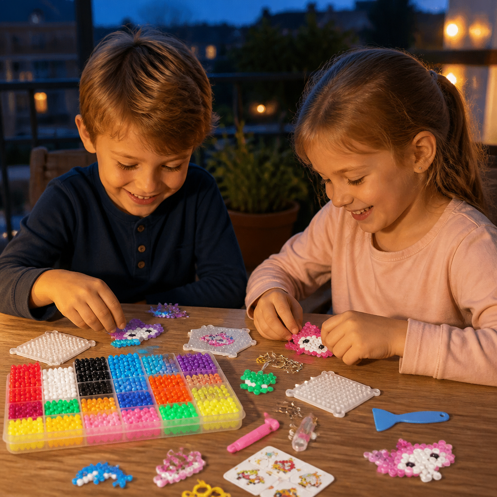 DIY-Leuchtperlen-Bastelset – Im Dunkeln leuchtend