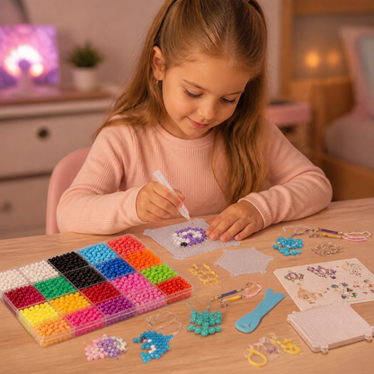 DIY-Leuchtperlen-Bastelset – Im Dunkeln leuchtend