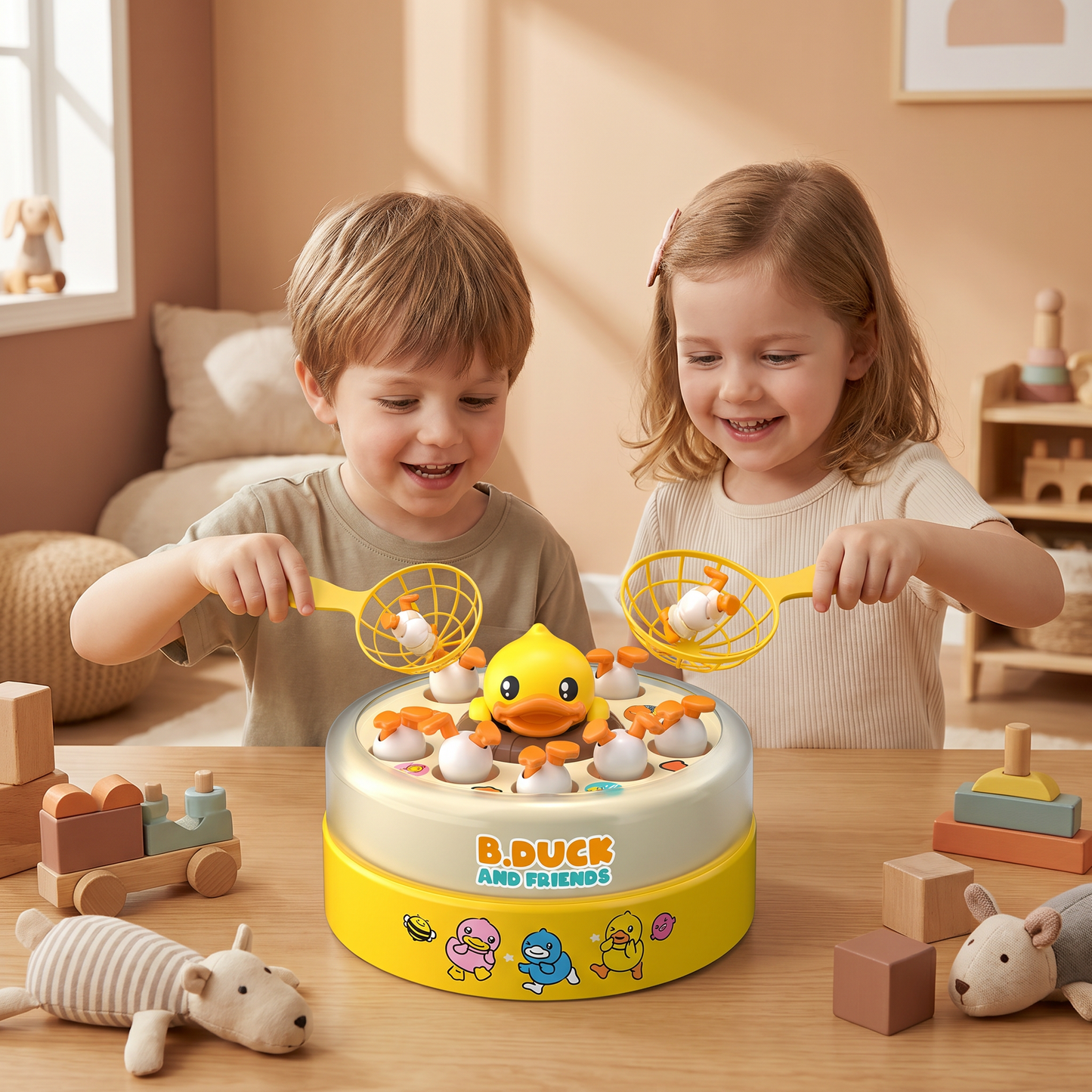 Enten Fangspiel für Kinder – Interaktives Geschicklichkeitsspiel