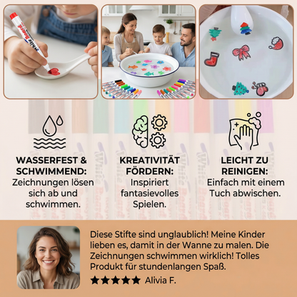 Magische Stifte für schwimmende Zeichnungen (12 Stück)