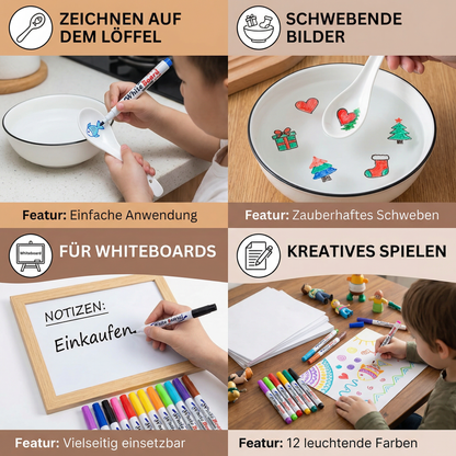 Magische Stifte für schwimmende Zeichnungen (12 Stück)