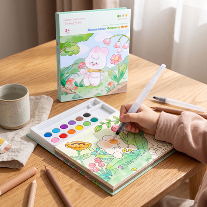 Alles-in-einem Aquarell-Malbuch