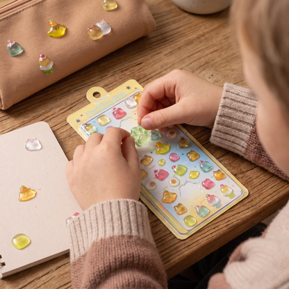 3D-Pfoten-Sticker – Niedliche weiche Puffy-Sticker für Kinder