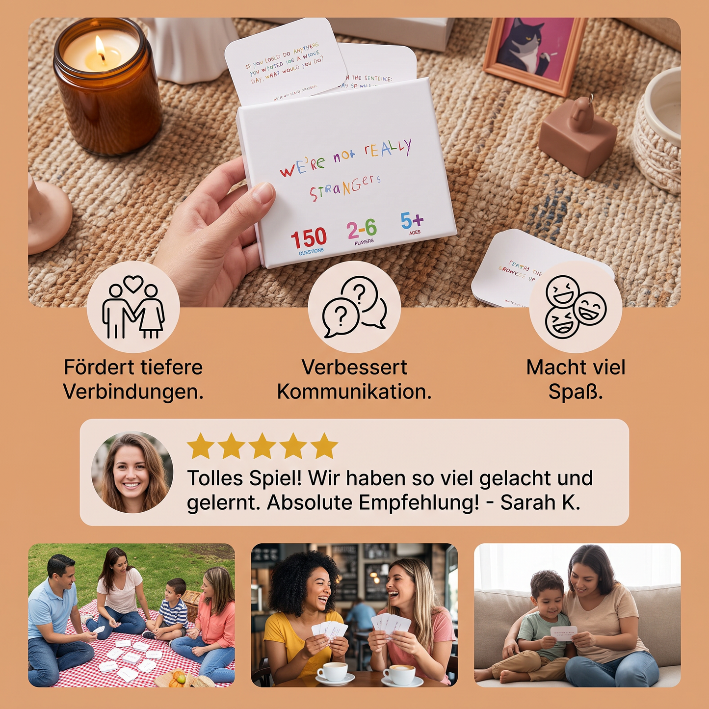 Familien-Fragespiel für Kinder – Der perfekte Spielspaß für jede Gelegenheit