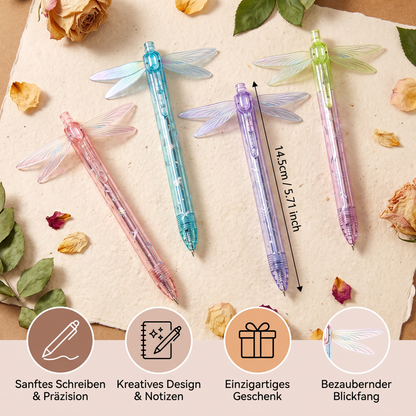 Magischer Gelstift mit Libellenflügeln