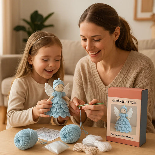 Gehäkelte Engel - Set zum Selber Machen